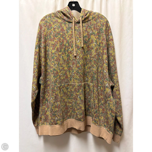 Sweatshirt Hoodie By Nike In Brown, Size: Xxl