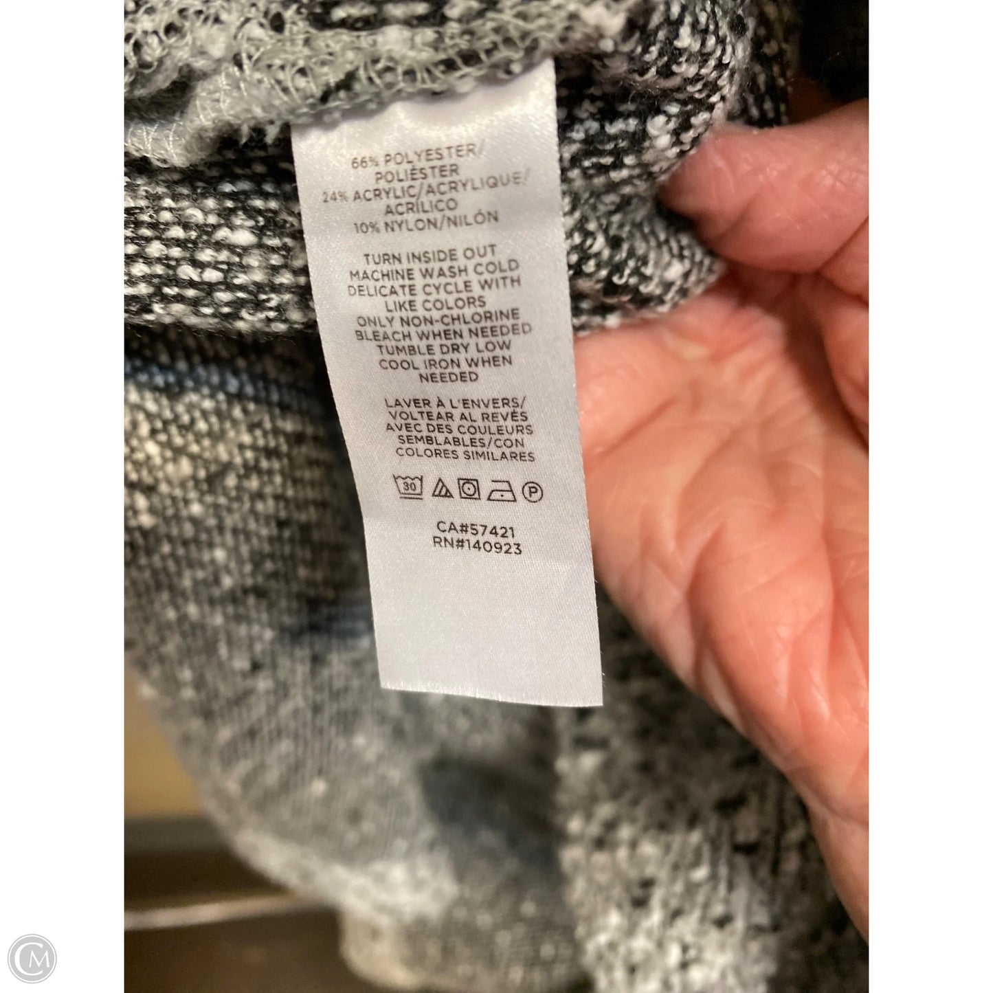 Sweater By Loft In Grey, Size: Xs