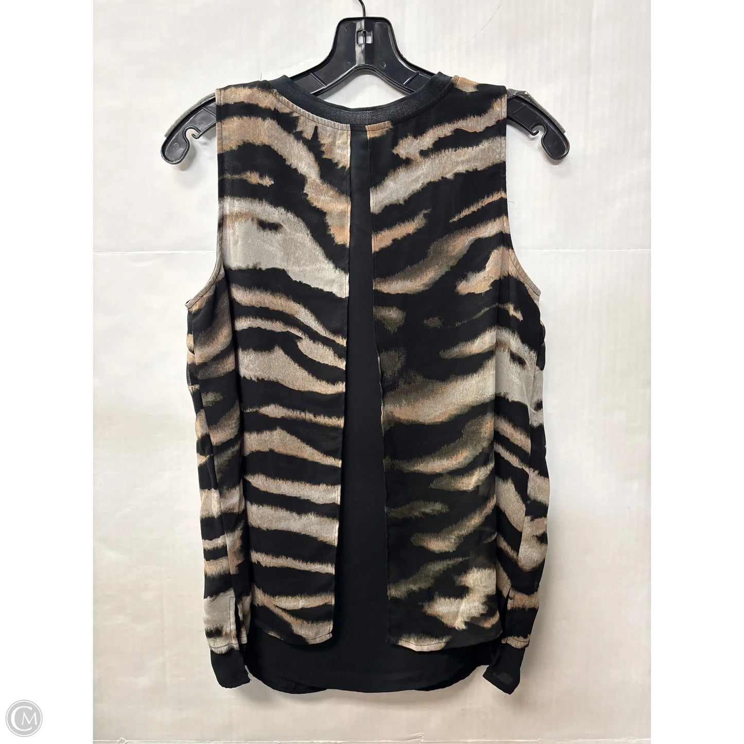 Top Sleeveless By Clothes Mentor In Animal Print, Size: S