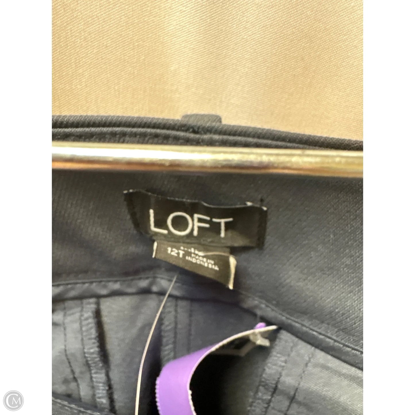 Pants Dress By Loft In Grey, Size: 12