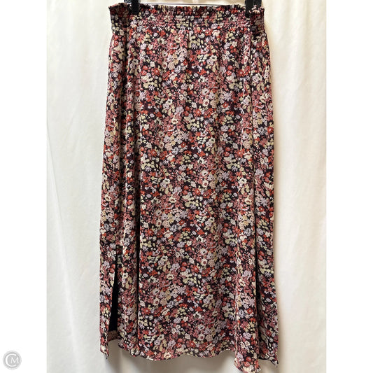 Skirt Maxi By Loft In Purple, Size: L