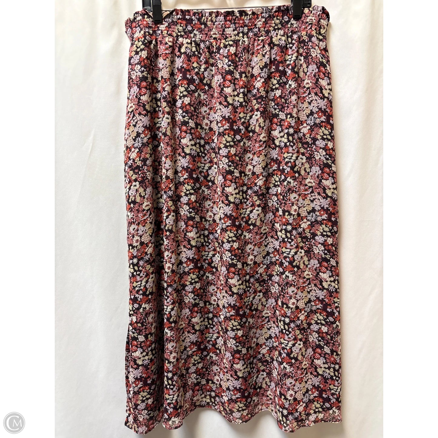 Skirt Maxi By Loft In Purple, Size: L