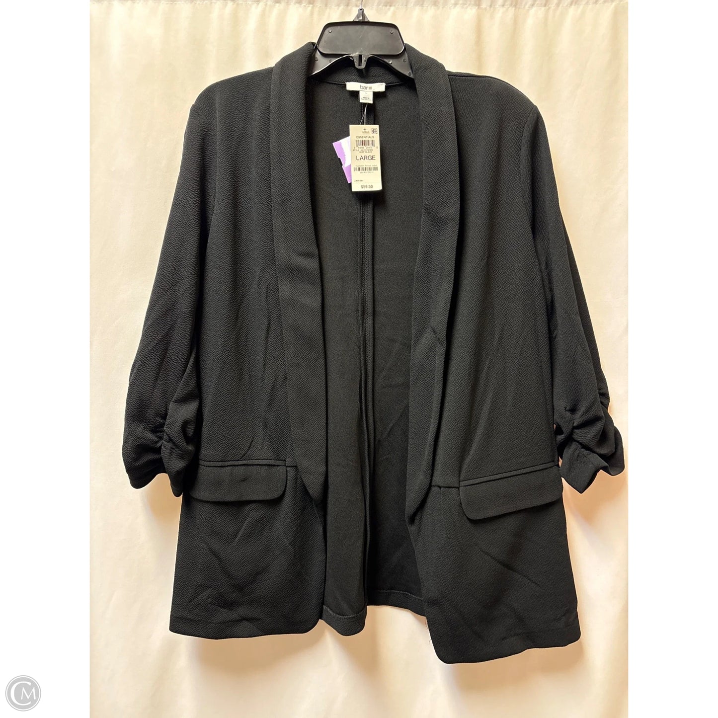 Blazer By Bar Iii In Black, Size: L