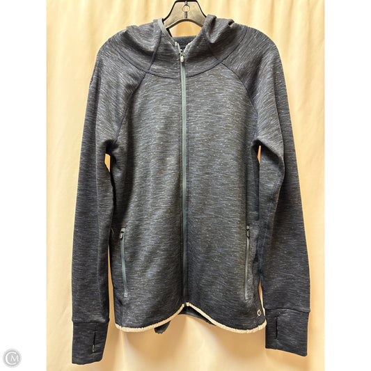 Athletic Jacket By Gapfit In Navy, Size: L