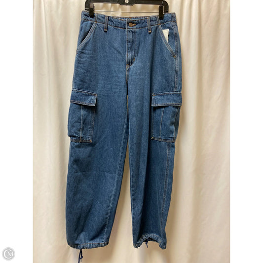 Jeans Straight By Clothes Mentor In Blue Denim, Size: 28
