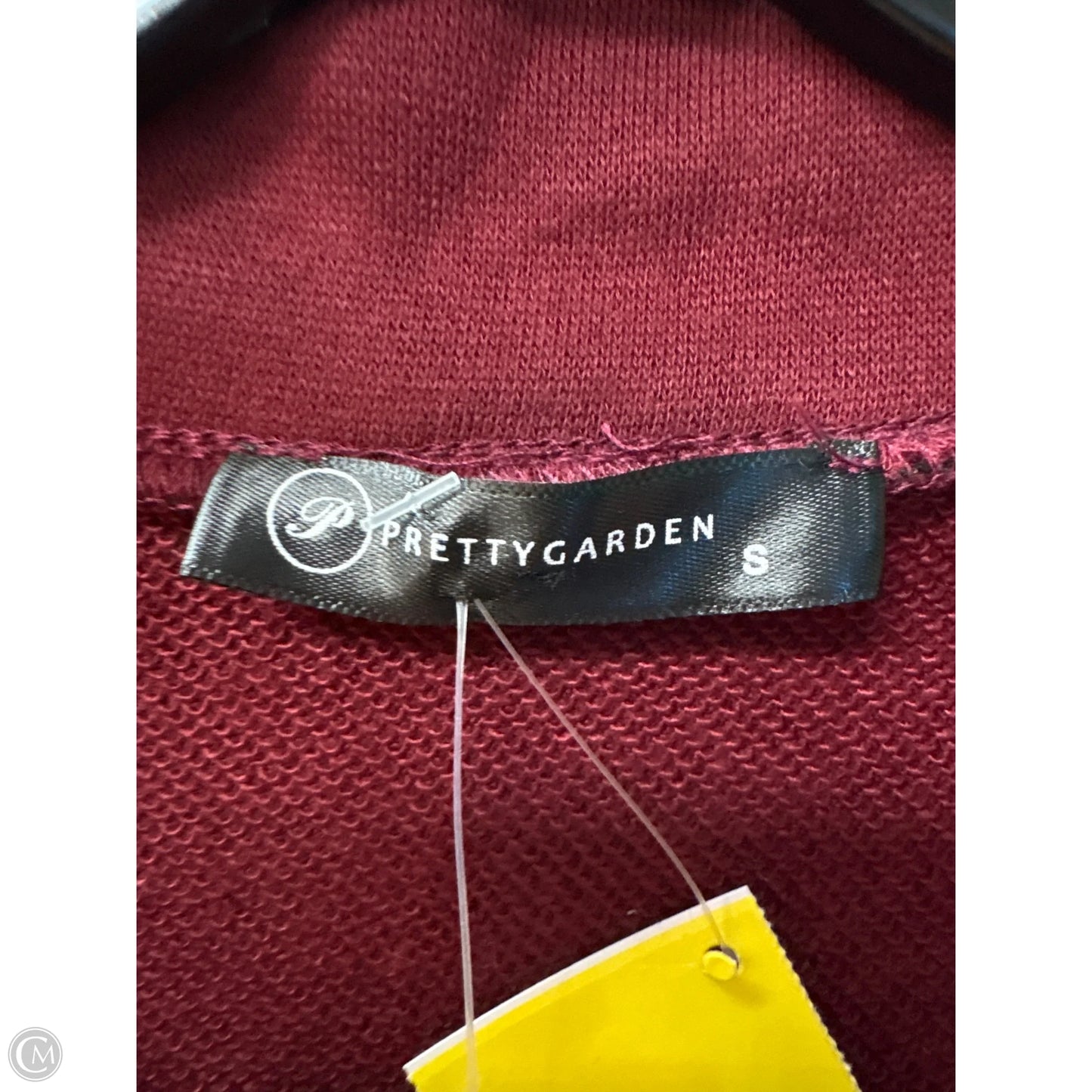 Sweatshirt Crewneck By Clothes Mentor In Maroon, Size: S