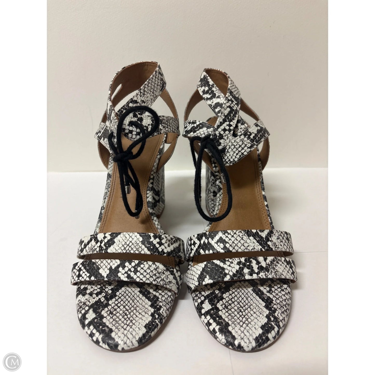 Shoes Heels Block By Gianni Bini In Animal Print, Size: 9