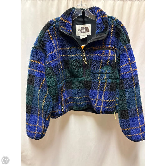 Jacket Faux Fur & Sherpa By The North Face In Blue, Size: M