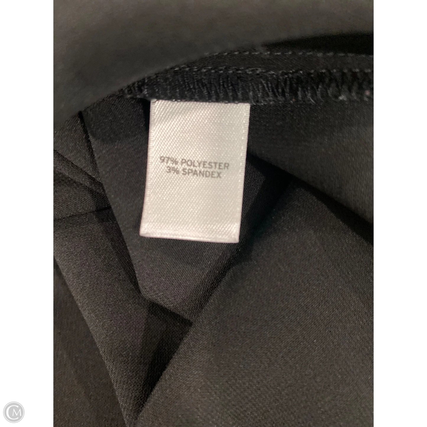 Top Sleeveless By Frenchi In Black, Size: L