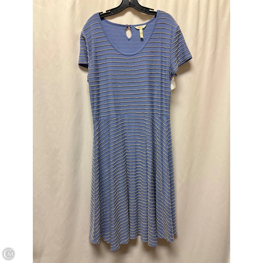 Dress Casual Maxi By Matilda Jane In Blue, Size: Xl