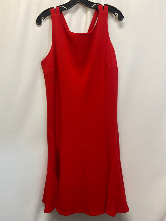 Dress Casual Midi By Ann Taylor  Size: L