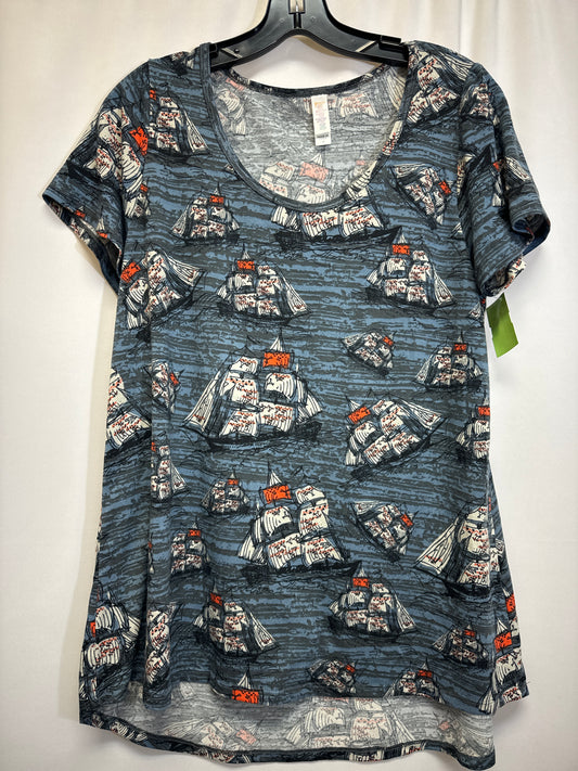 Top Short Sleeve By Lularoe  Size: M