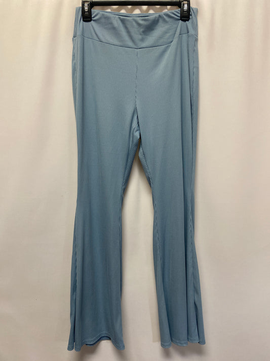 Blue Athletic Leggings Clothes Mentor, Size L