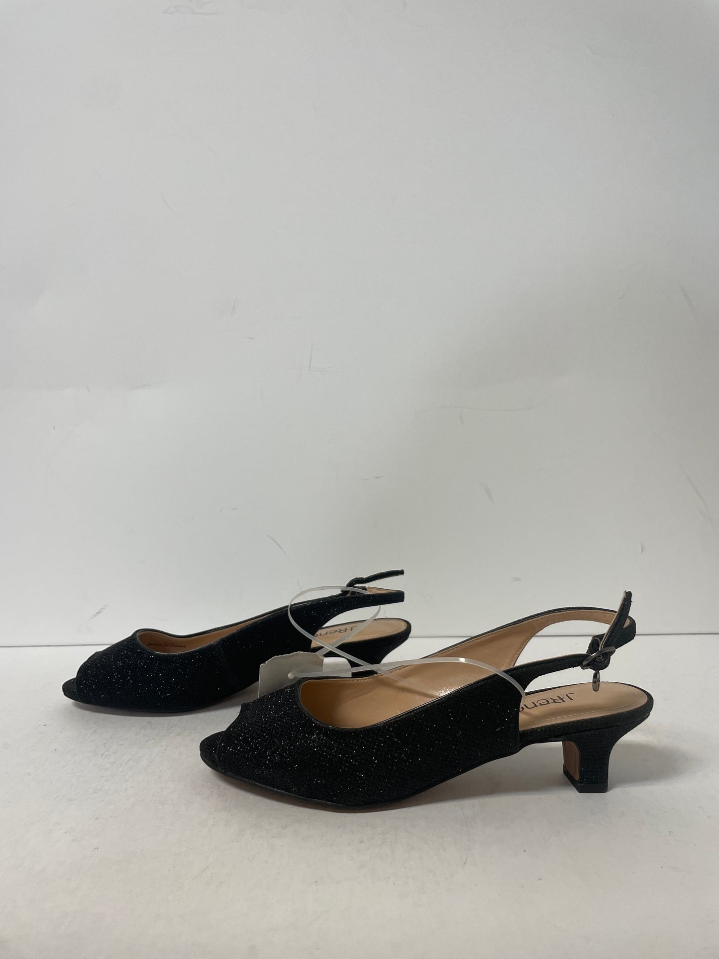 Shoes Heels Kitten By Clothes Mentor In Black, Size: 8.5