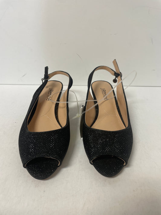 Shoes Heels Kitten By Clothes Mentor In Black, Size: 8.5