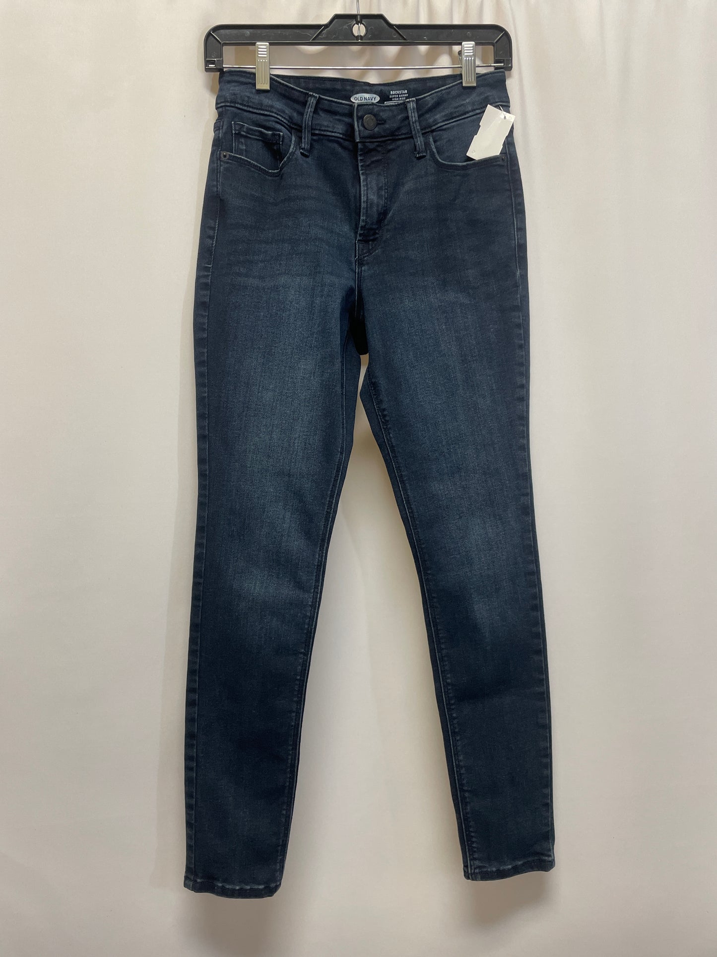 Jeans Skinny By Old Navy In Blue Denim, Size: 4