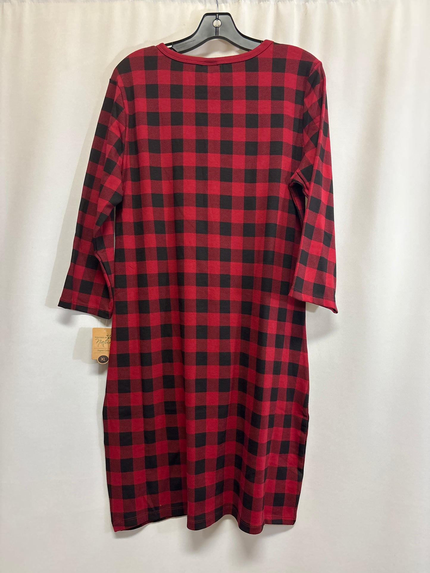 Dress Casual Midi By Clothes Mentor In Red, Size: Xl