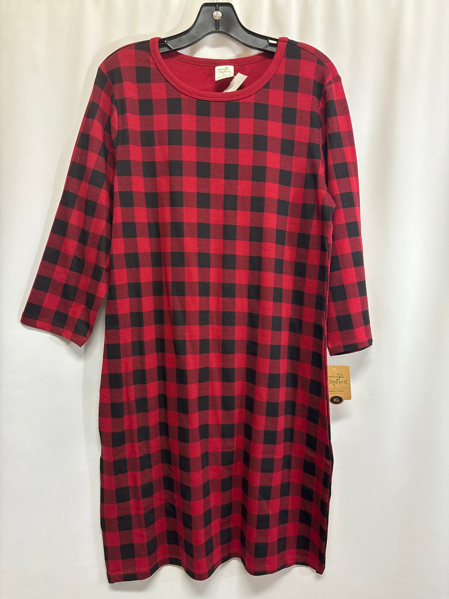 Dress Casual Midi By Clothes Mentor In Red, Size: Xl