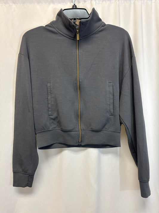 Athletic Jacket By Clothes Mentor In Grey, Size: Xs