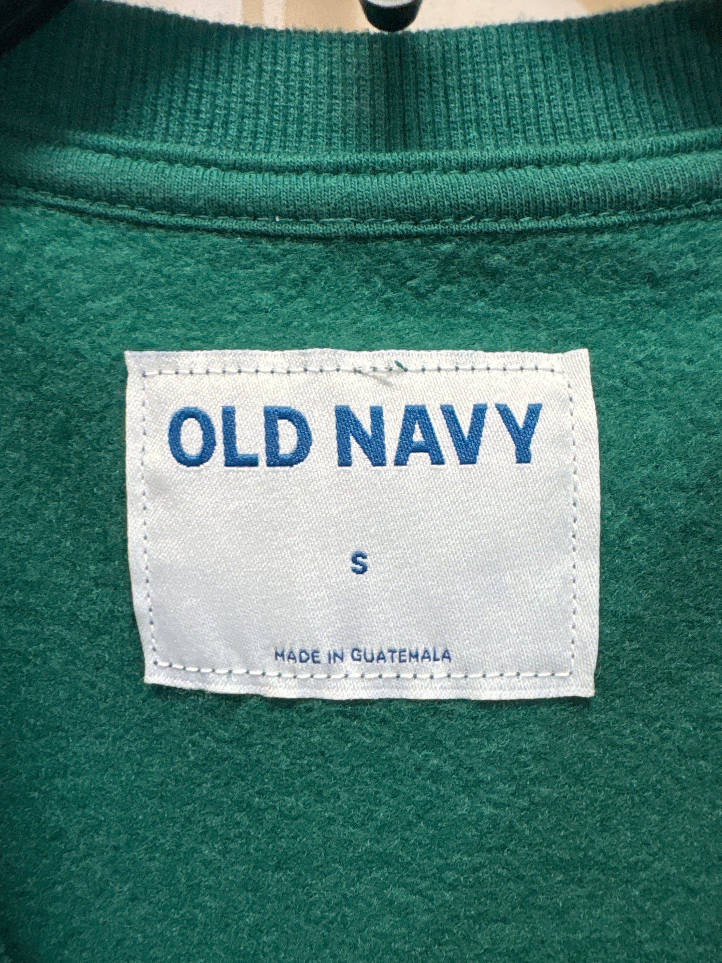 Sweatshirt Crewneck By Old Navy In Green, Size: S