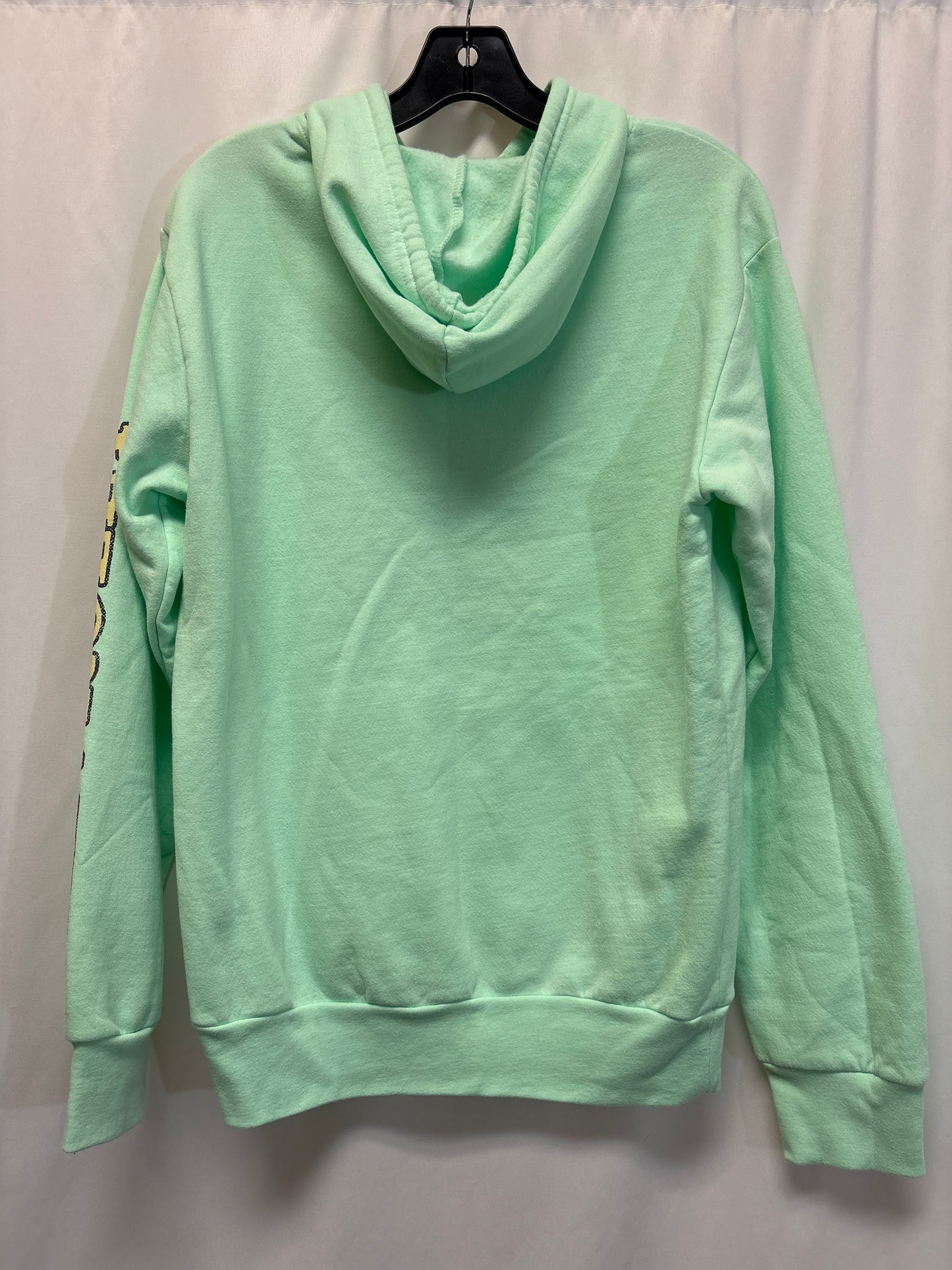 Sweatshirt Hoodie By Clothes Mentor In Teal, Size: S