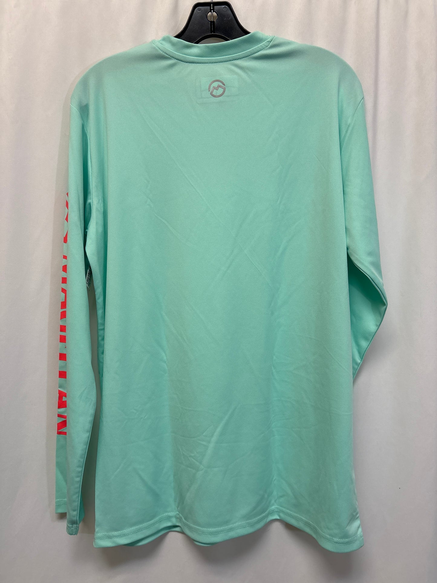 Top Long Sleeve By Magellan In Teal, Size: S