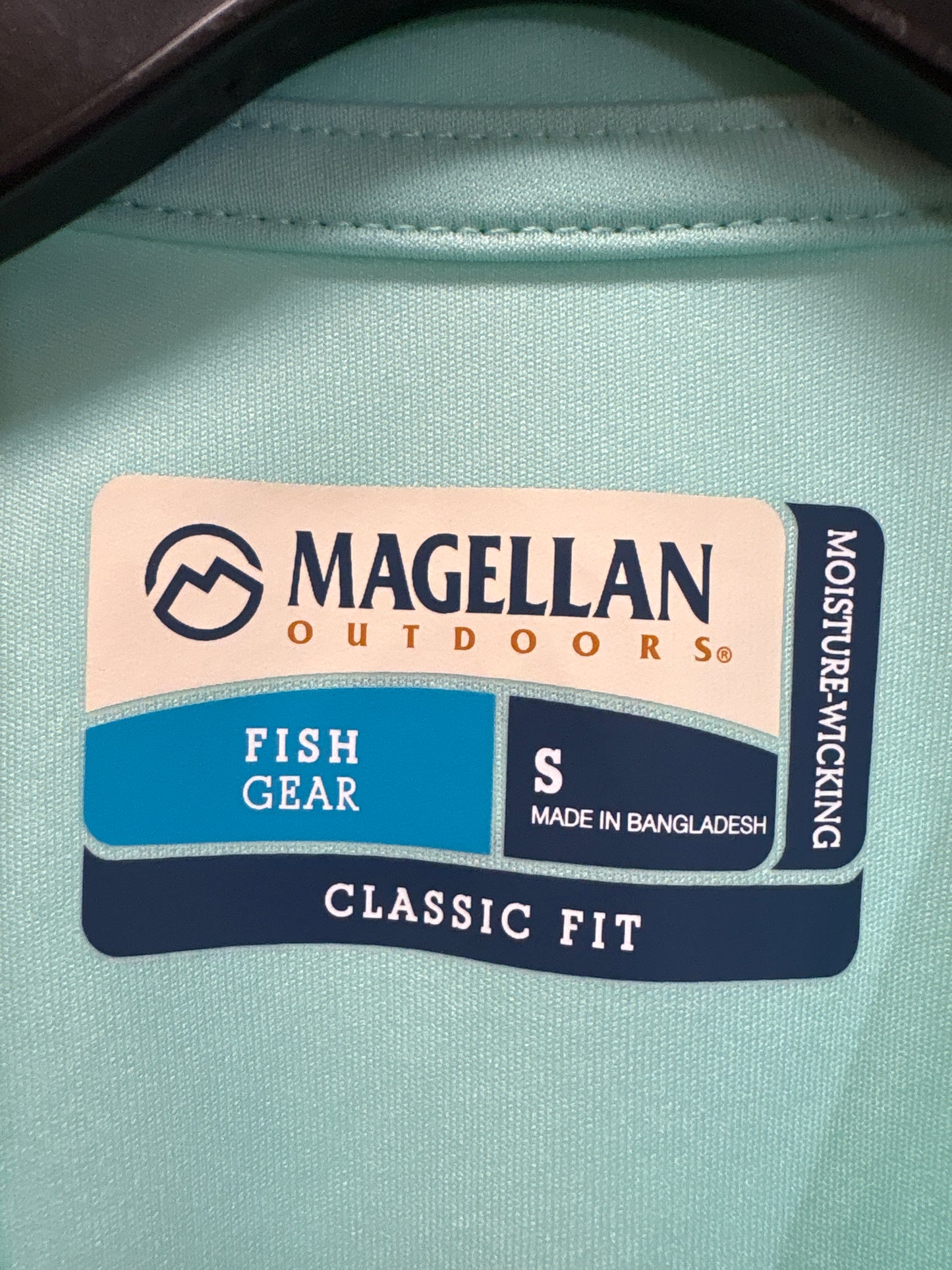 Top Long Sleeve By Magellan In Teal, Size: S