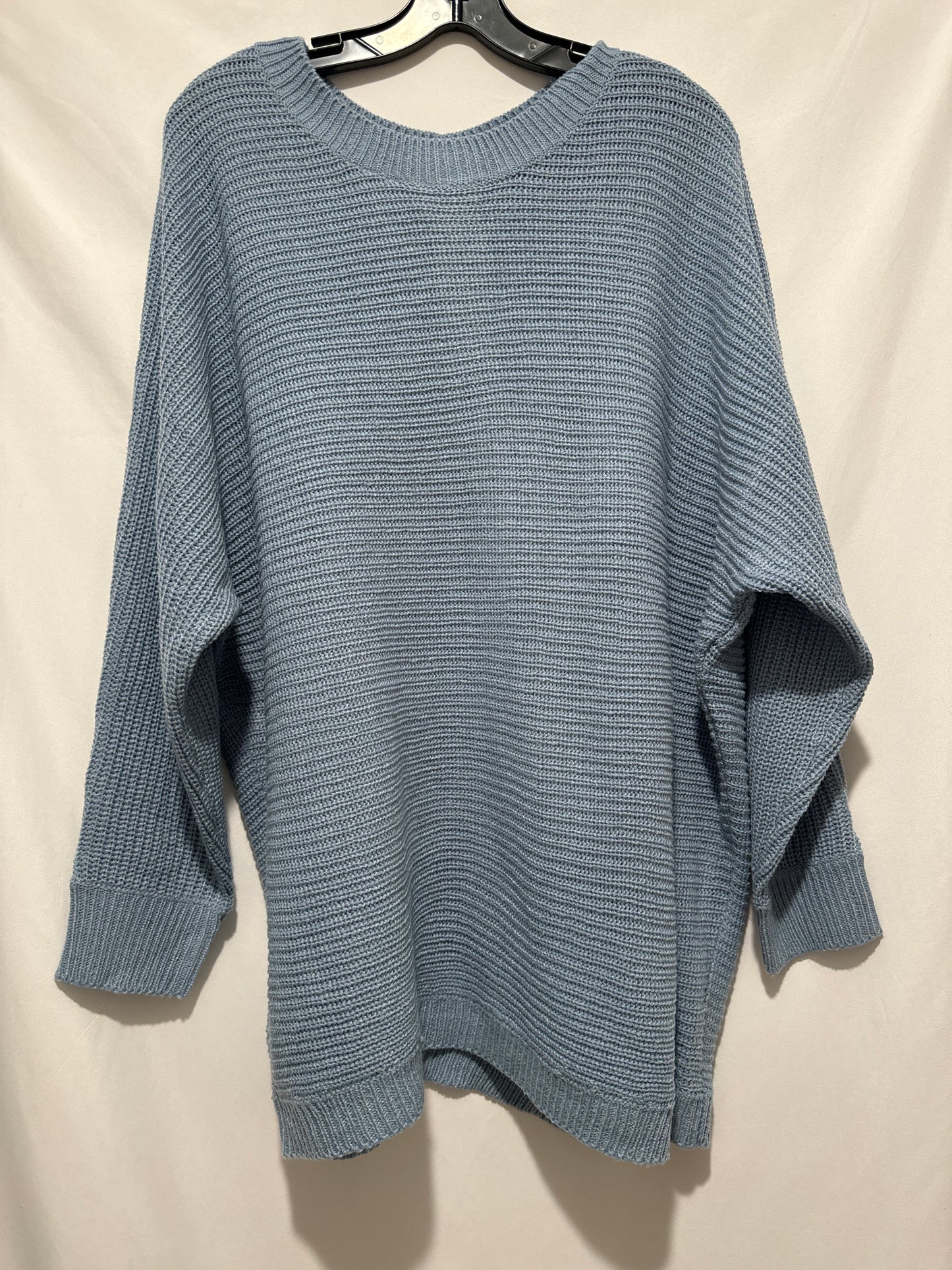 Sweater By Clothes Mentor In Blue, Size: 2x