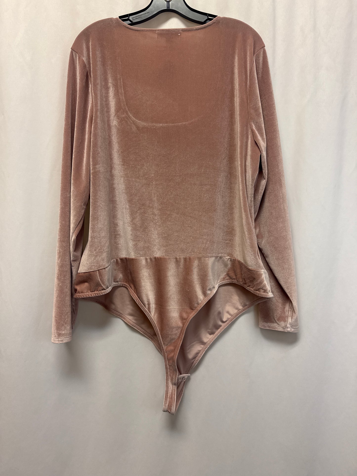 Top Long Sleeve By Sonoma In Pink, Size: 2x