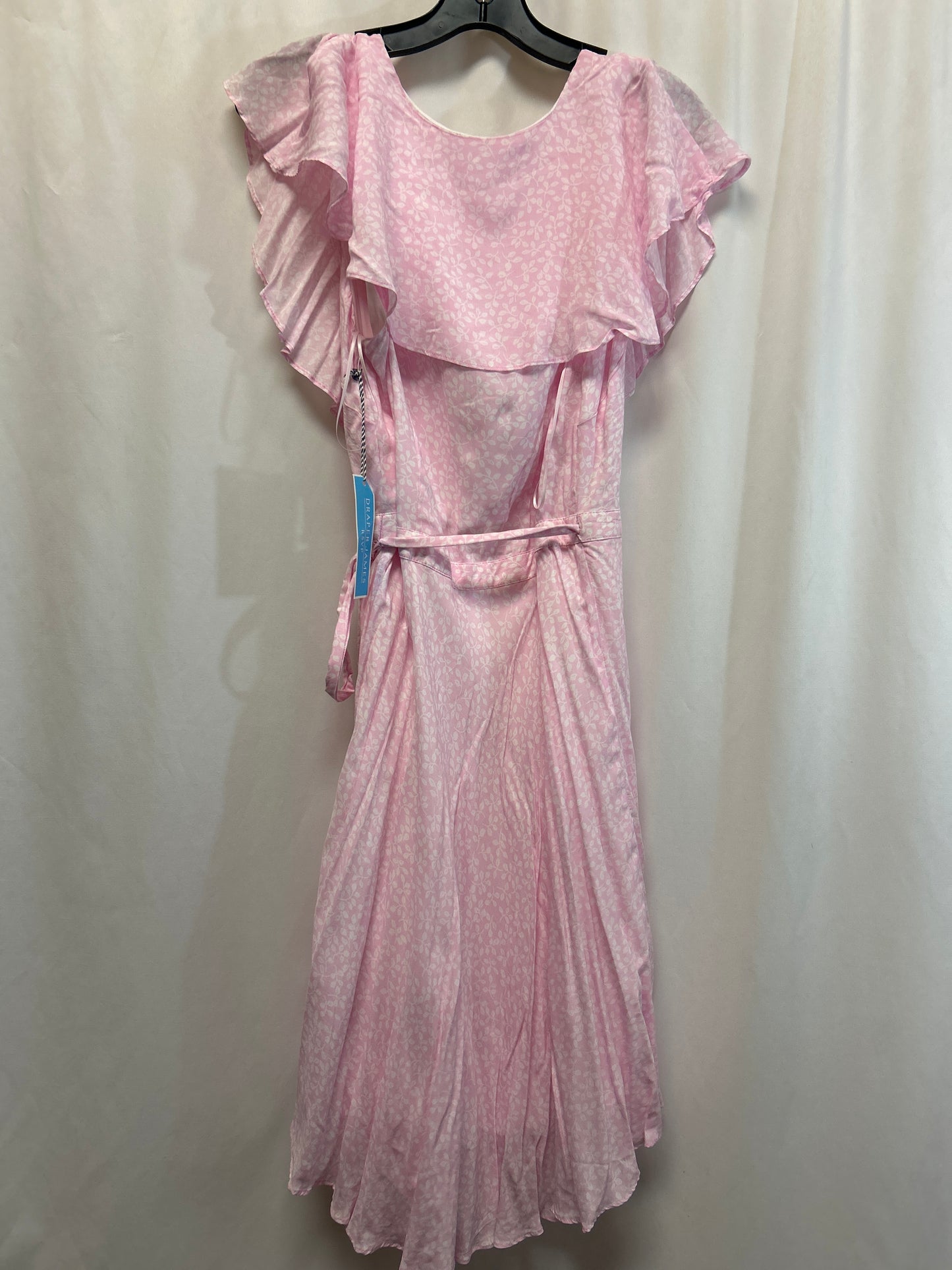 Dress Casual Midi By Draper James Rsvp In Pink, Size: L