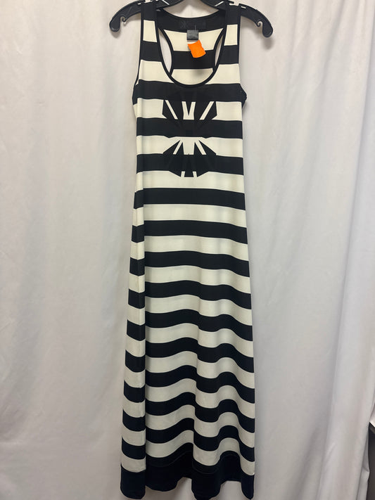 Dress Casual Maxi By Kardashian Kollections In Black & White, Size: Xs