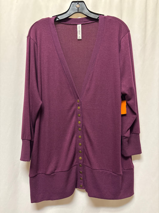 Cardigan By Zenana Outfitters  Size: 2x