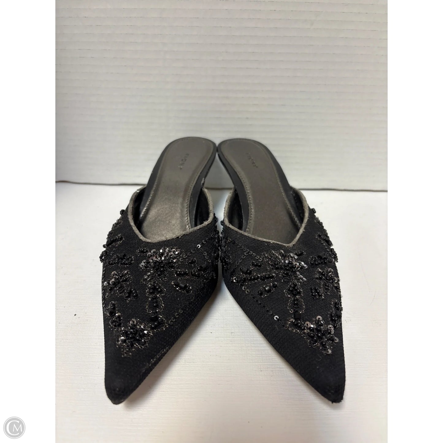 Shoes Heels Kitten By Fioni In Black, Size: 6
