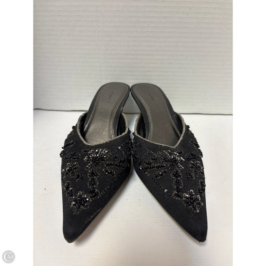 Shoes Heels Kitten By Fioni In Black, Size: 6