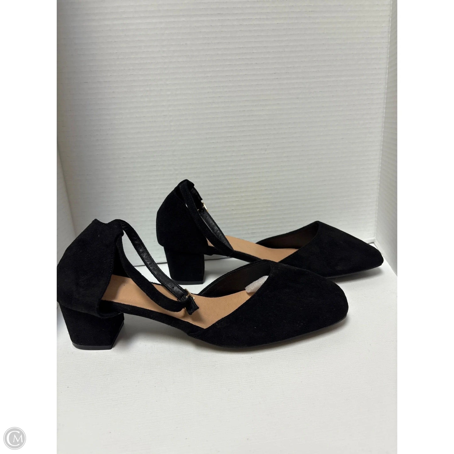 Shoes Heels Block By Clothes Mentor In Black, Size: 12