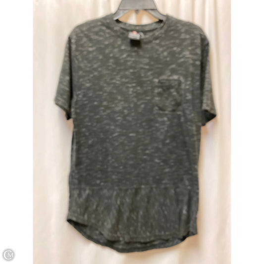 Top Short Sleeve By Clothes Mentor In Black, Size: L