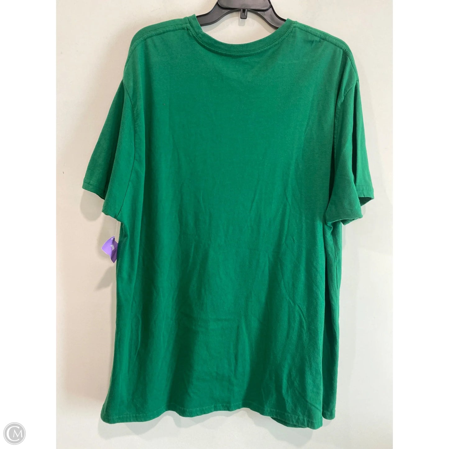 Top Short Sleeve By Holiday Time In Green, Size: 2x