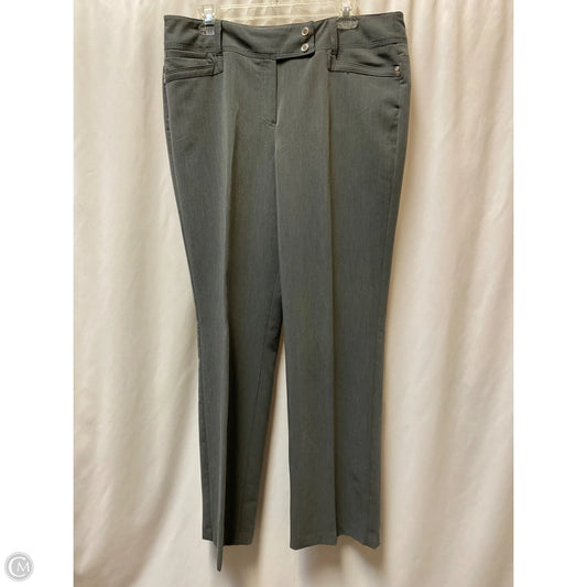 Pants Dress By Larry Levine In Grey, Size: 14