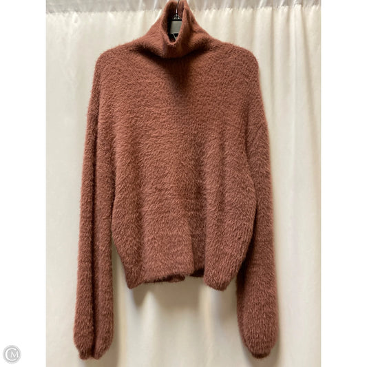 Sweater By Everly In Taupe, Size: L