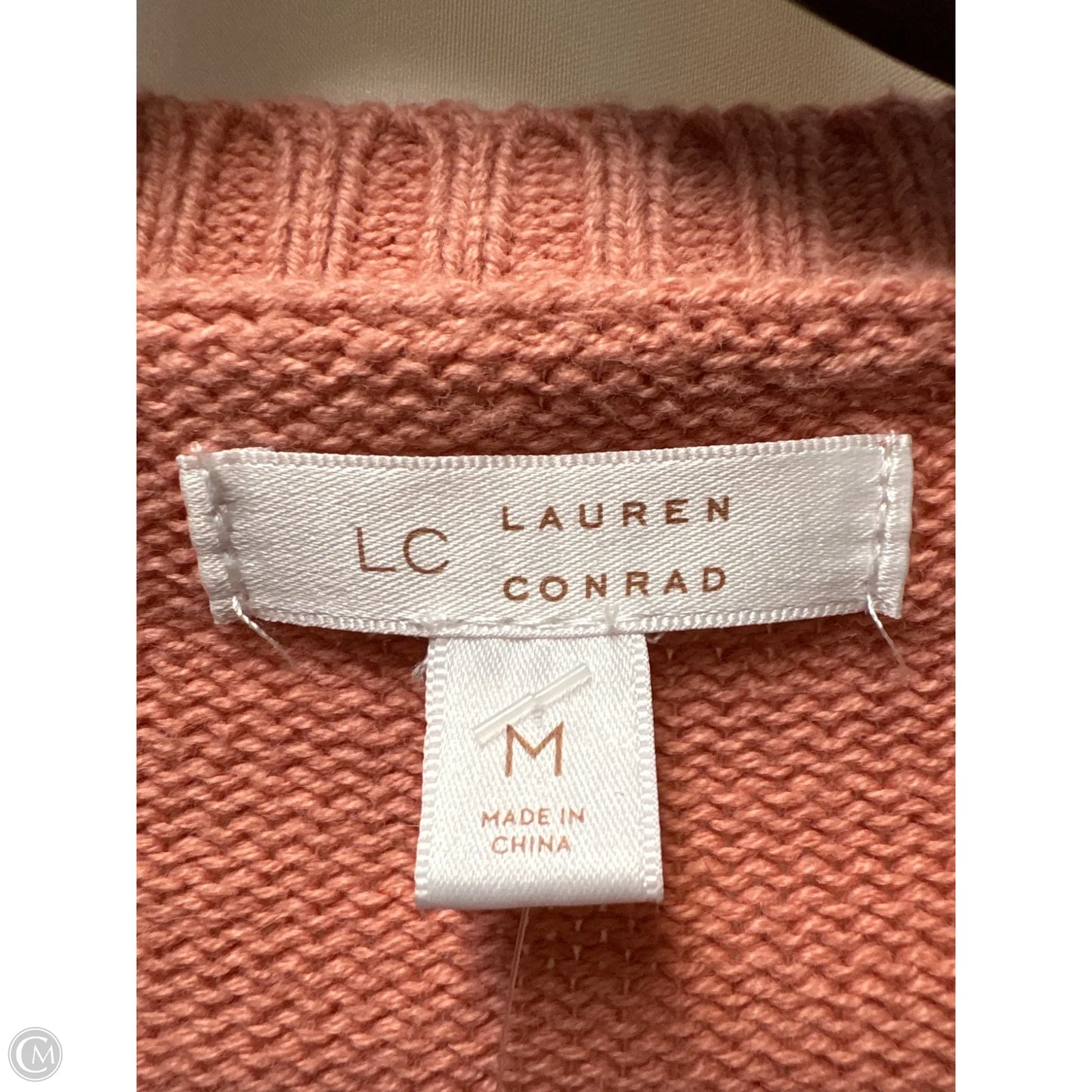 Top Long Sleeve By Lc Lauren Conrad In Peach, Size: M