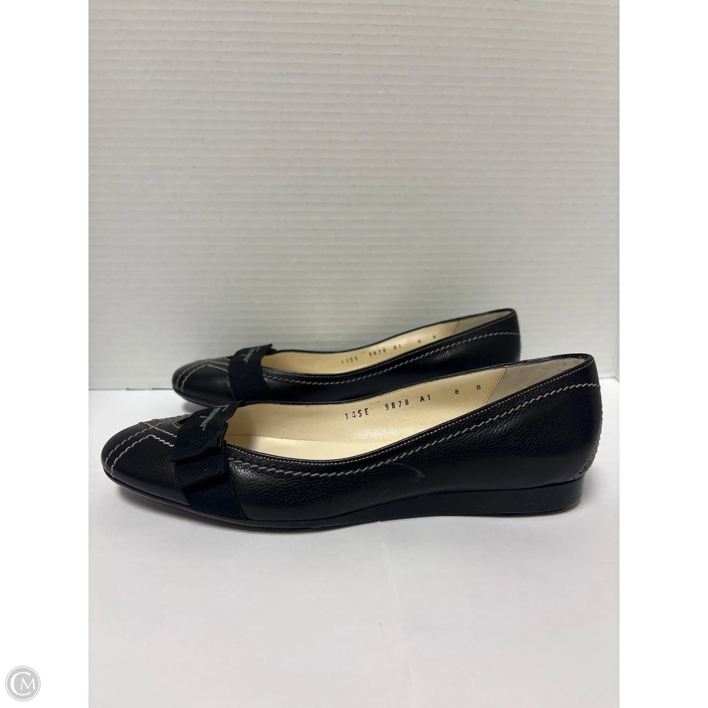 Shoes Flats By Clothes Mentor In Black, Size: 8