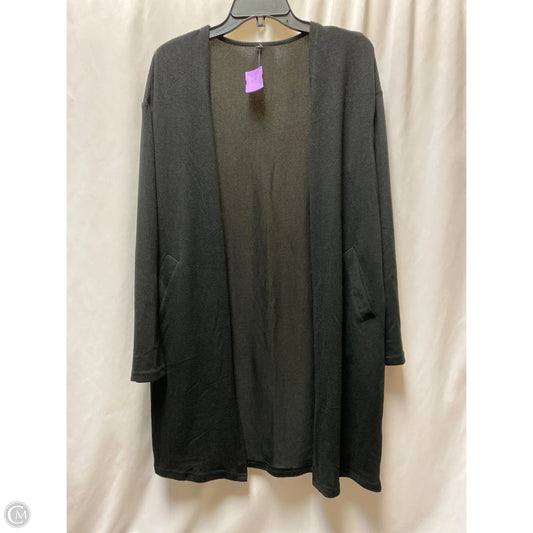 Cardigan By Clothes Mentor In Black, Size: L