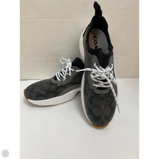 Shoes Designer By Coach In Grey, Size: 9.5