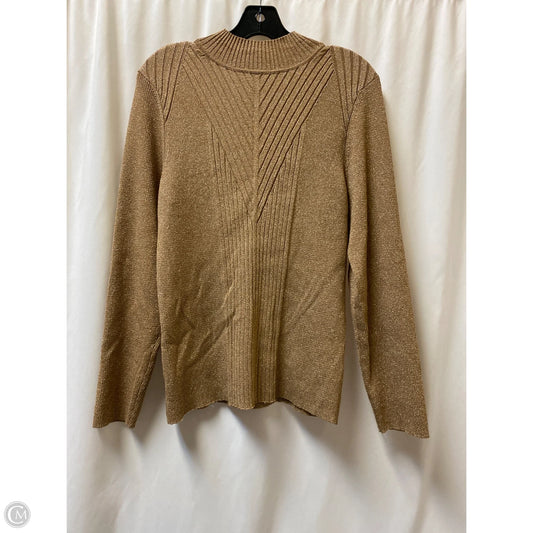 Sweater By International Concepts In Tan, Size: Xxl