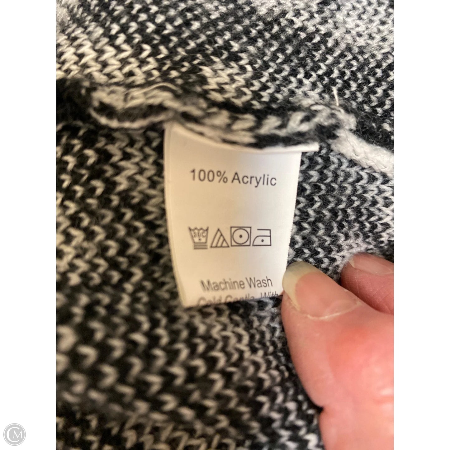 Sweater By Clothes Mentor In Black, Size: Xl