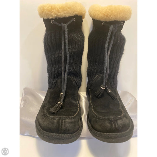 Boots Designer By Ugg In Black, Size: 9