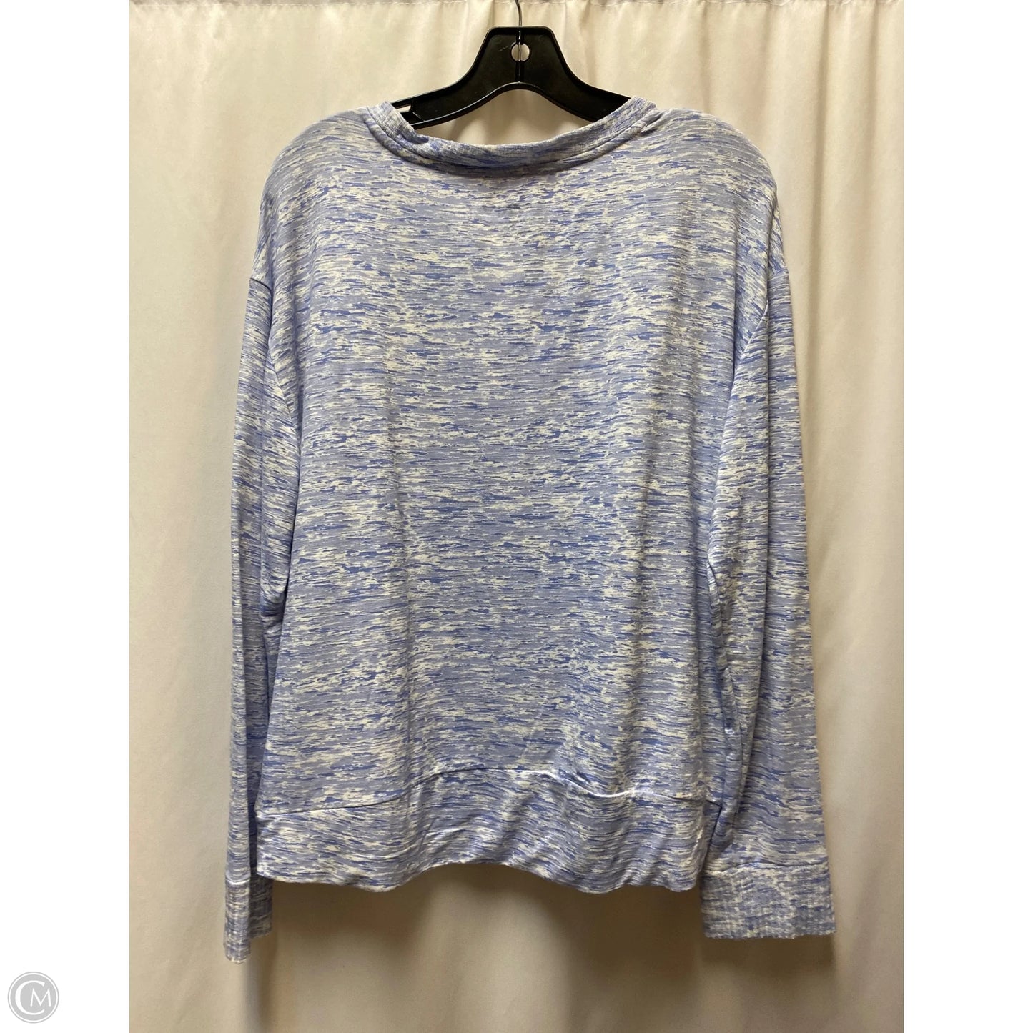 Top Long Sleeve By Marc New York In Blue, Size: Xl
