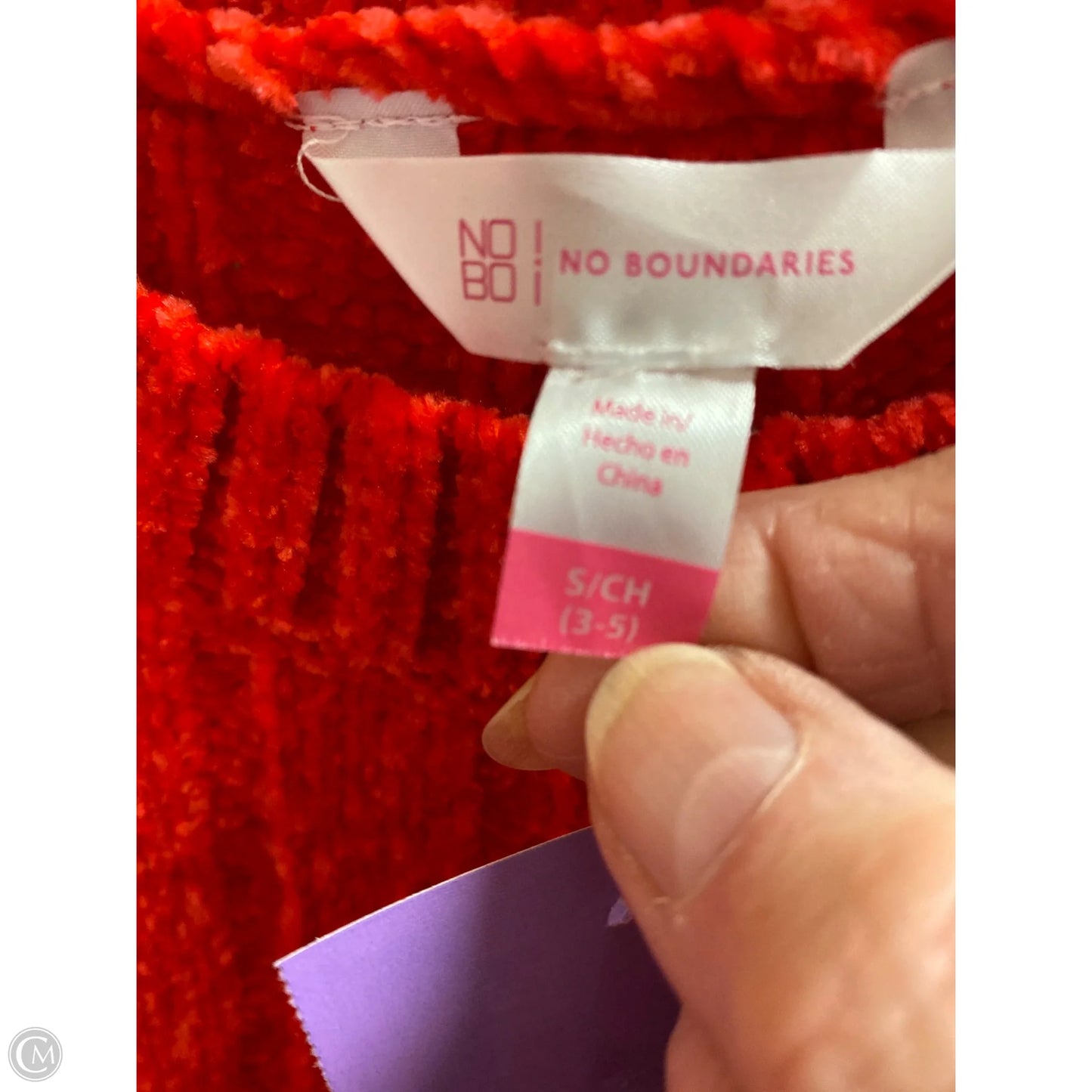 Sweater By No Boundaries In Red, Size: S