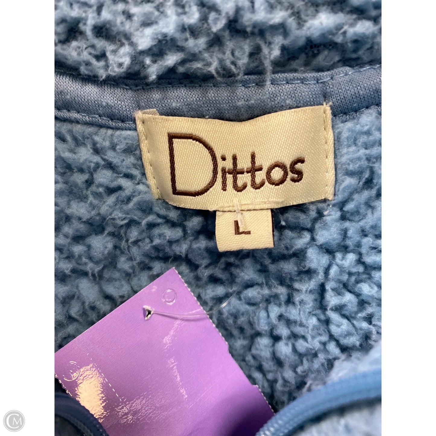 Sweater By Clothes Mentor In Blue, Size: L