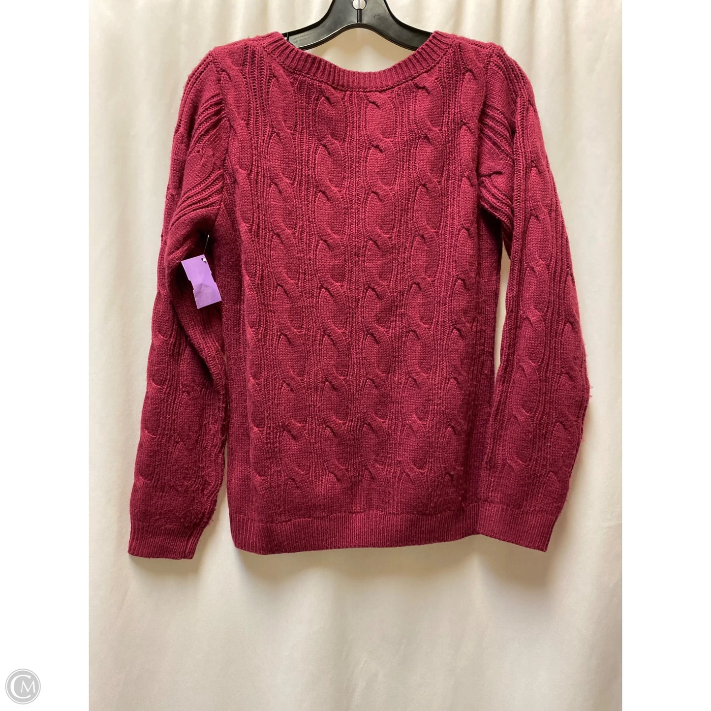 Sweater By Clothes Mentor In Purple, Size: S